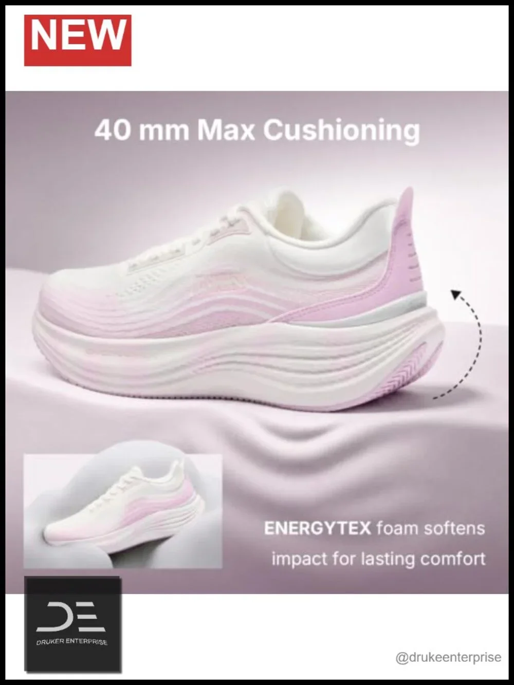 K-Swiss Women's Echo Soft Cushioned Running Walking Shoe
